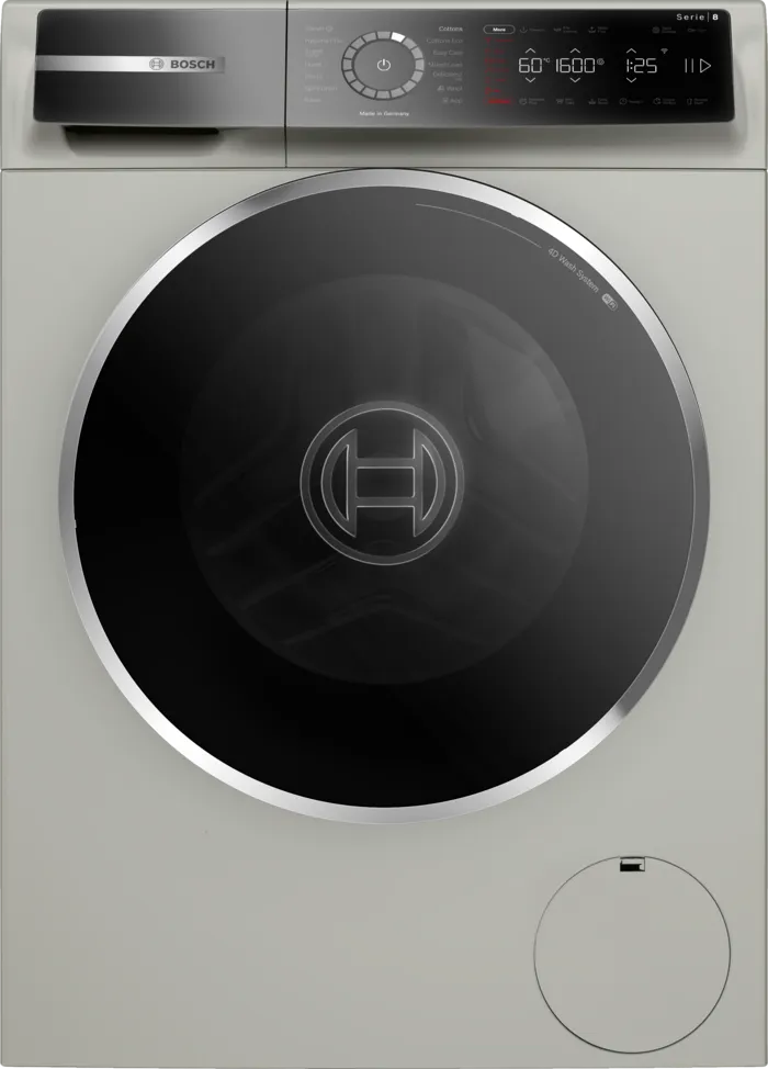 Load image into Gallery viewer, Bosch Series 8 Front Load Washing Machine WGB2560XGC 10 kg Silver Inox
