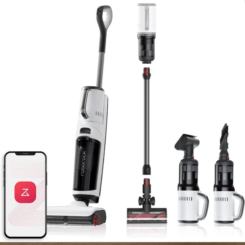 Roborock Dyad Pro Combo Wet and Dry 5-in-1 Cordless Vacuum EU White