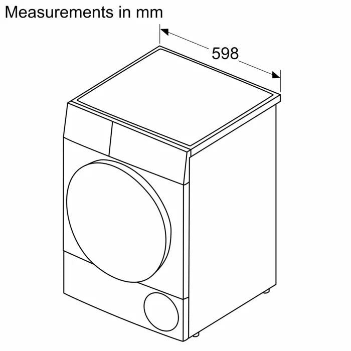 Load image into Gallery viewer, Bosch Series 4 Heat Pump Tumble Dryer WQG2410XGC 9 Kg Silver Inox
