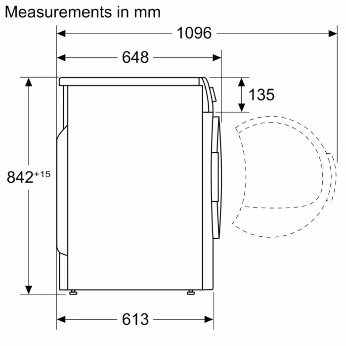 Load image into Gallery viewer, Bosch Series 4 Heat Pump Tumble Dryer WQB245BXGC 9 Kg Silver Inox
