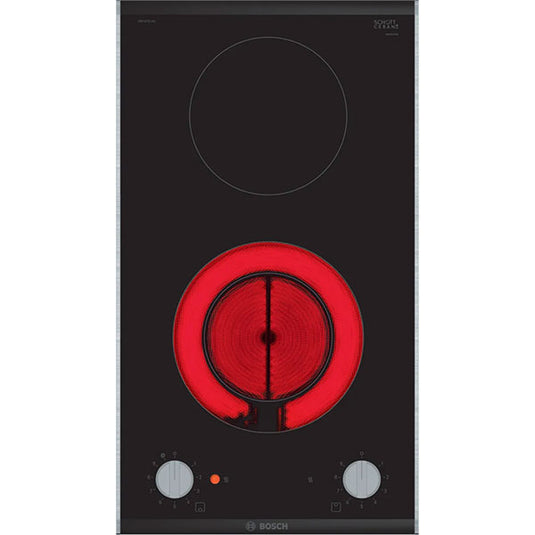 Bosch Series 2 Built-in Domino Electric Hob PKF375CA2E 30 cm Black