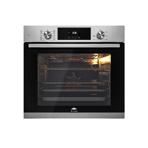 Millen 60cm Built-in Electric Oven MEO 6004 IX Stainless Steel 3260W, 3 Year Warranty