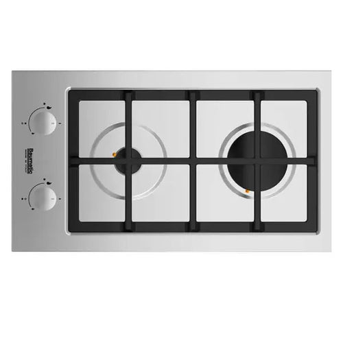 Baumatic Built-in Gas Hob 2 Burner BMEH3GSS-2 30cm