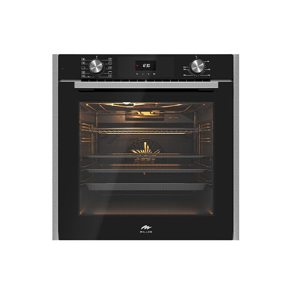 Load image into Gallery viewer, Millen 60cm Built-in Electric Oven MEO 6005 IX Stainless Steel 3260W, 3 Year Warranty
