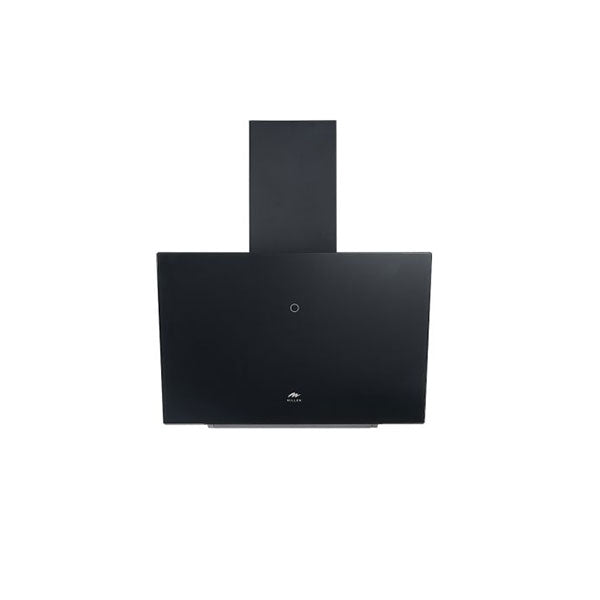 Load image into Gallery viewer, Millen 60cm Black Chimney Range Hood MKHG 604 BL Tempered Angled 230W, 3 Year Warranty
