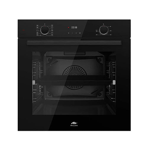 Millen 60cm Built-in Electric Oven MEO 6003 BL 9 Cooking Modes 3260W, 3 Year Warranty