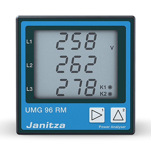 Load image into Gallery viewer, Janitza Power quality analyser UMG 96RM-P
