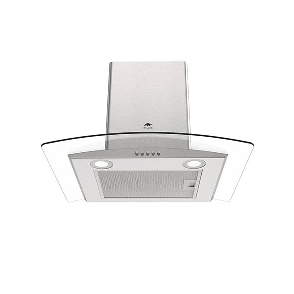 Load image into Gallery viewer, Millen 60cm Chimney Range Hood MKHG 603 IX Curved Glass 65W, 3 Year Warranty
