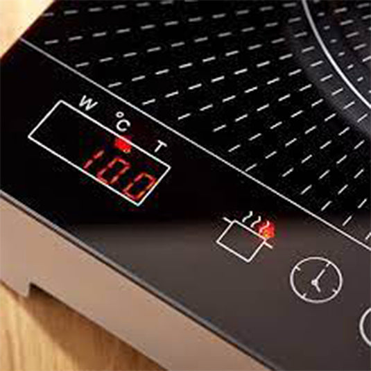 Millen 30cm Built-in Induction Hob MIH 302 BL 2 Heating Zones Cooking Hob 3500W Touch Control, 3 Year Warranty