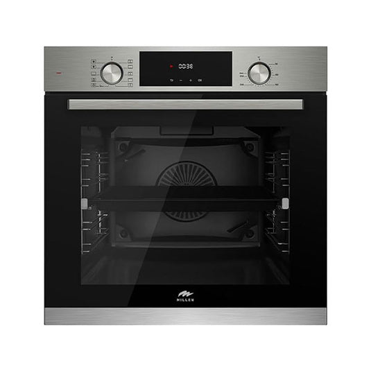 Millen 60cm Built-in Electric Oven MEO 6004 WH 10 Cooking Modes 3260W, 3 Year Warranty