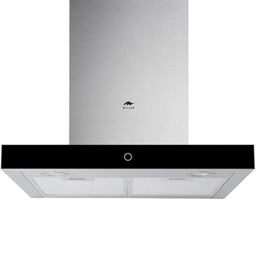 Millen Range Hood MKH 605 IX Dome Type Silver & Black 230W, 3 Year Warranty