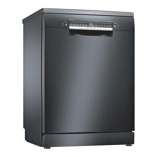 Bosch Series 4 Freestanding Dishwasher SMS4HMC65M 60 cm Black Inox