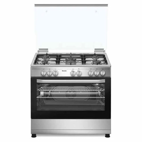 Baumatic Freestanding Full Gas Cooker BMEH6GFSS 90cm