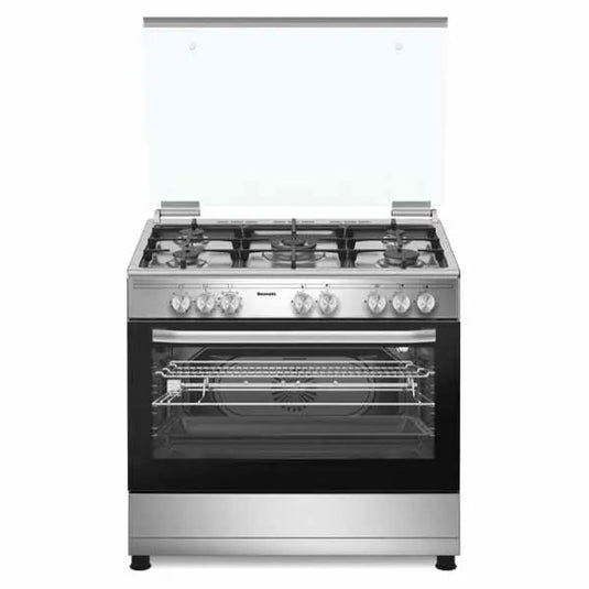 Baumatic Freestanding Full Gas Cooker BMEH6GFSS 90cm