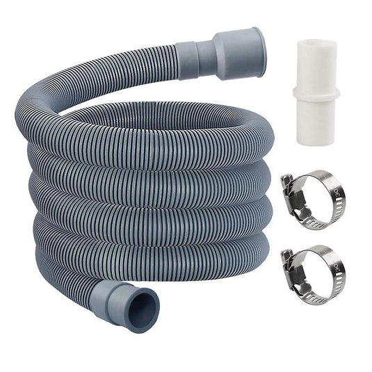 1m Washing Machine Dishwasher Drain Waste Hose Waste Water Outlet Expel Soft Tube Stretchable Price Shop in Dubai UAE. faj.ae