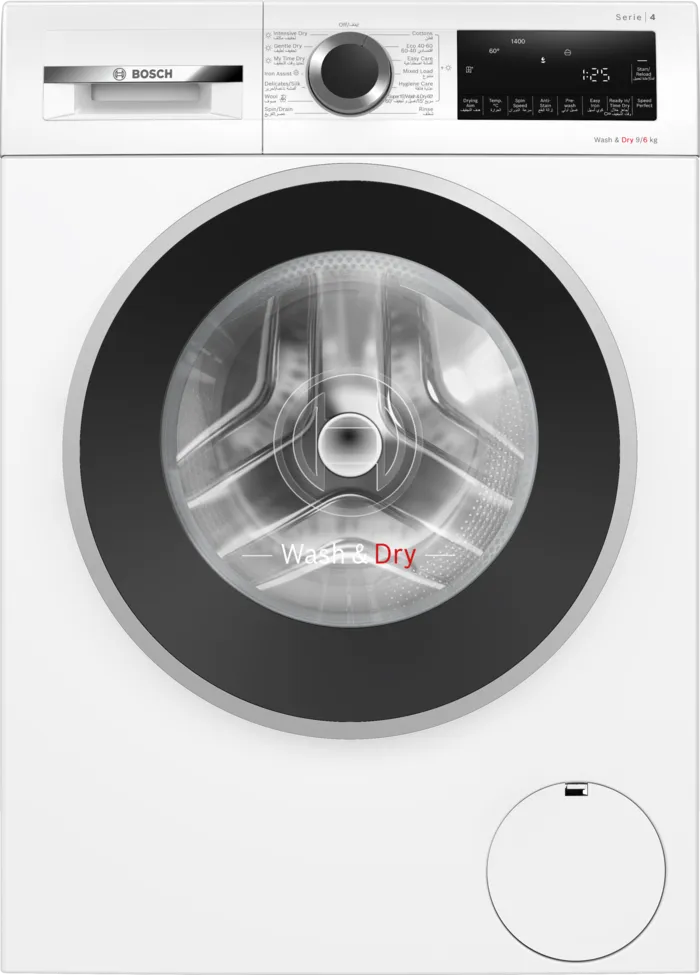 Load image into Gallery viewer, Bosch Series 4 Washer Dryer WNA244X0GC 9/6 Kg White 1400 rpm
