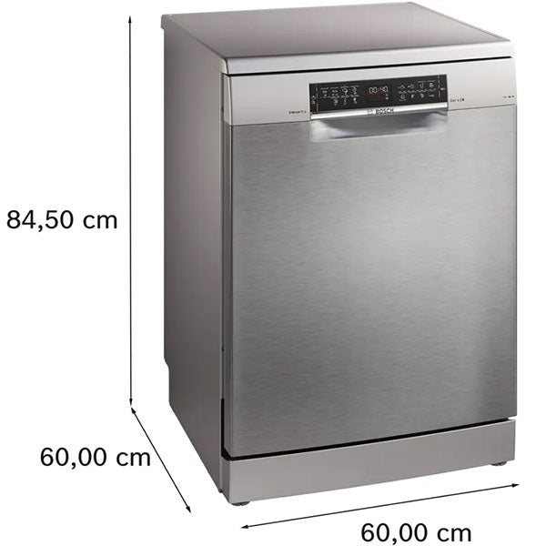 Load image into Gallery viewer, Bosch Series 6 Freestanding Dishwasher SMS6EMI65M 60 cm Silver Inox
