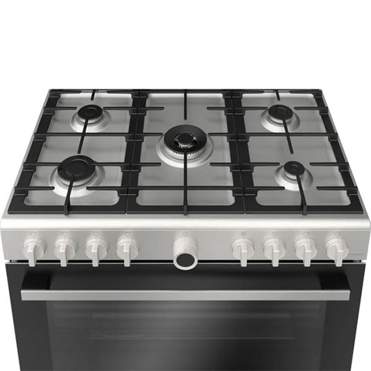 Bosch Series 2 Gas Range Cooker HGV1D0V50M Stainless Steel