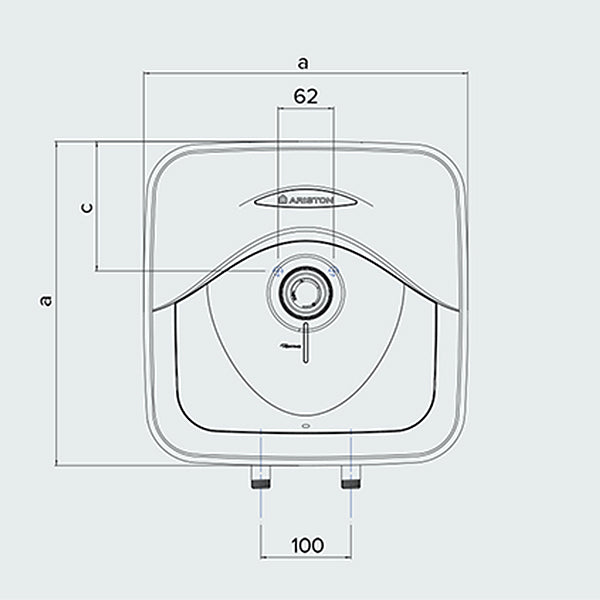 Load image into Gallery viewer, Ariston ANDRIS R 10 L Undersink Unvented Electric Storage Water Heater
