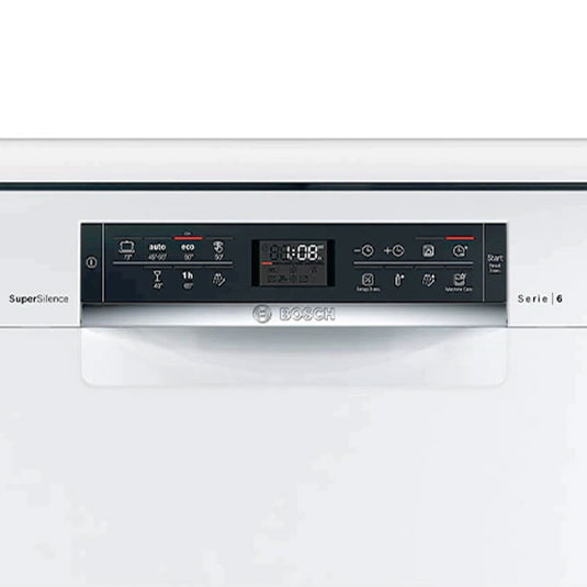 Bosch Series 6 Freestanding Dishwasher SMS6HMW27M White