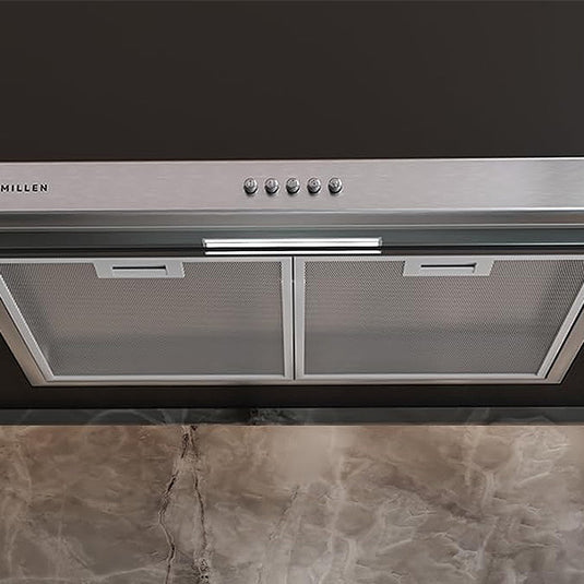 Millen 60cm Under Cabinet Range Hood MKH 603 IX 80W, 3 Year Warranty