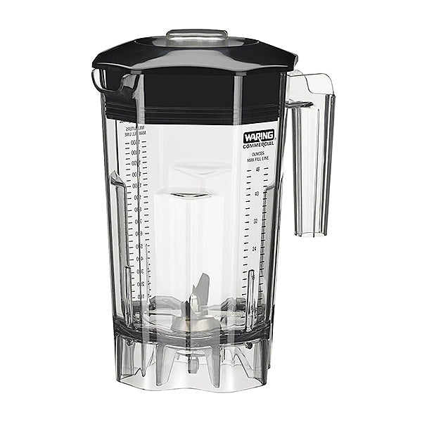 Load image into Gallery viewer, Waring CAC89 64oz Clear Copolyester Blender Jar with Blending Assembly and Lid for Commercial Blenders
