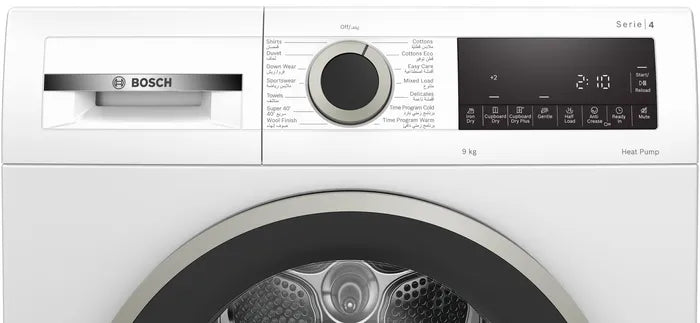 Load image into Gallery viewer, Bosch Series 4 Heat Pump Tumble Dryer WQG24200GC 9 Kg White
