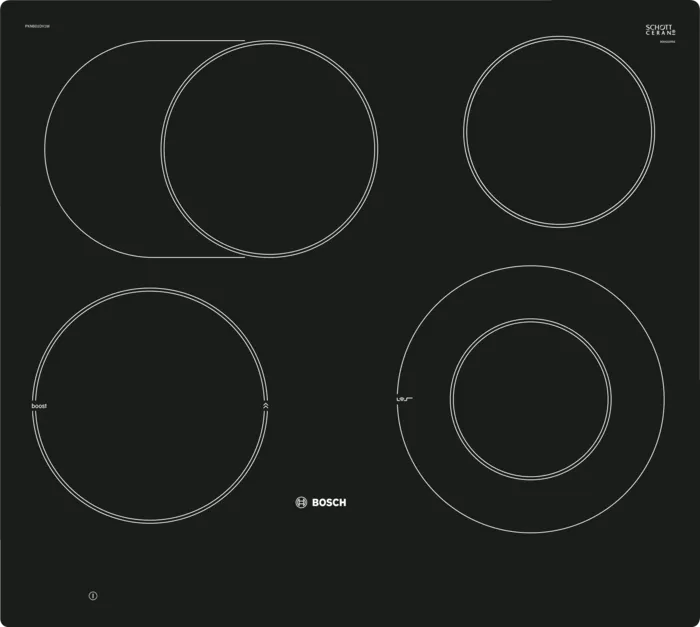 Load image into Gallery viewer, Bosch Series 8 Built-in Electric Hob PKN601DV1M 60 cm Black
