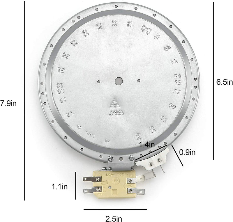 Load image into Gallery viewer, Funmit 6&quot; 318178110 Radiant Surface Burner Element
