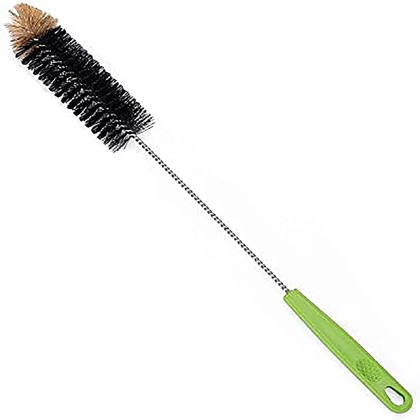 Load image into Gallery viewer, Delonghi Long Handle Steel Brush 5513233861 for Cleaning Bottle, Tube, Nozzle &amp; Drinking Straw
