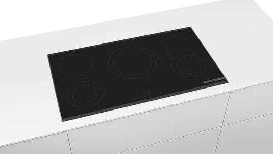 Bosch Series 6 Built-in Electric Hob PKC975FB2M 90 cm Black