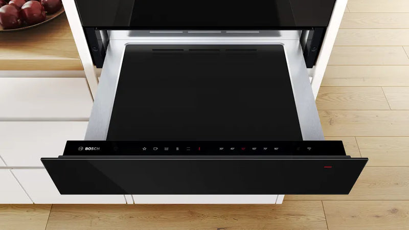 Load image into Gallery viewer, Bosch Series 8 Built-in Warming Drawer BIC7101B1B 60 x 14 cm Black
