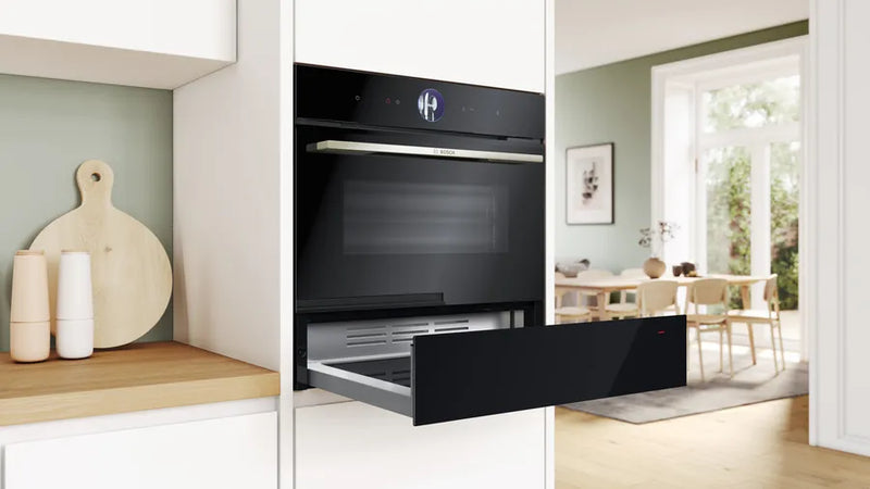 Load image into Gallery viewer, Bosch Series 8 Built-in Warming Drawer BIC7101B1B 60 x 14 cm Black
