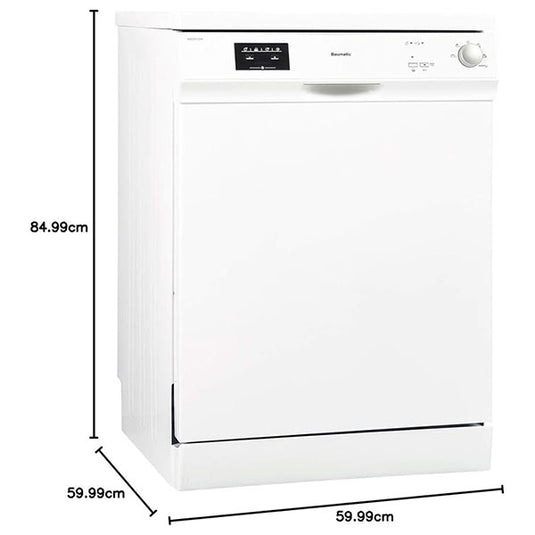 Baumatic Freestanding Dishwasher BMEDW12FW