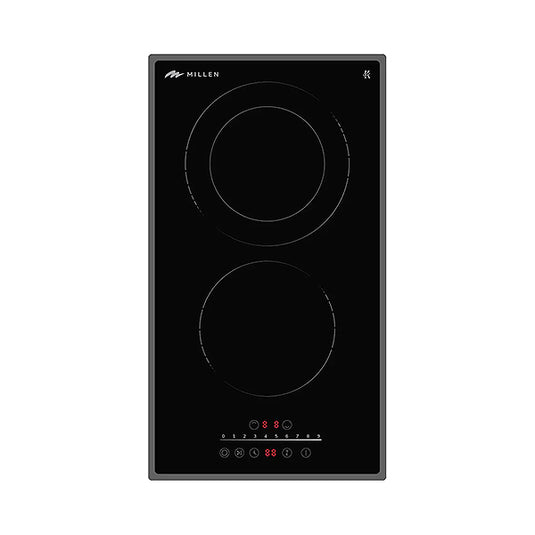 Millen Cooking Hob 45cm MEH 302 BL, 3 Year Warranty