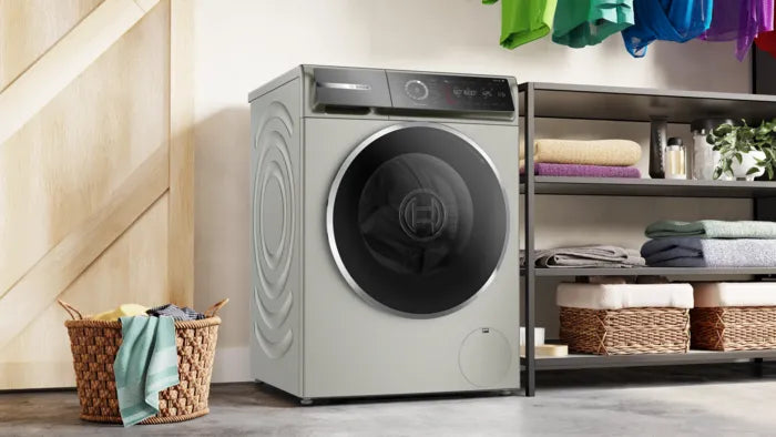 Load image into Gallery viewer, Bosch Series 8 Front Load Washing Machine WGB2560XGC 10 kg Silver Inox
