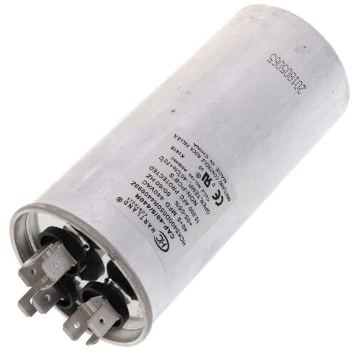 40+5 MFD uf 370 or 440 Volt VAC Round Motor Dual Run Capacitor