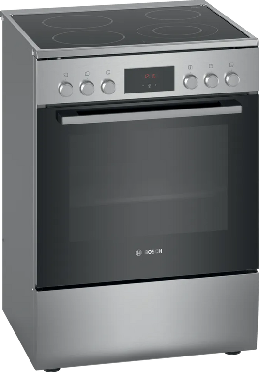 Bosch Series 4 Free-standing Electric Cooker HKQ38A150M Stainless Steel