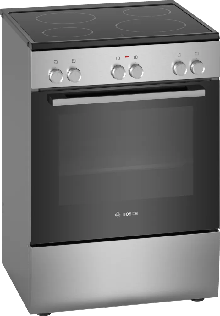 Load image into Gallery viewer, Bosch Series 2 Free-standing Electric Cooker HKL060070M Stainless Steel
