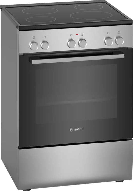 Bosch Series 2 Free-standing Electric Cooker HKL060070M Stainless Steel