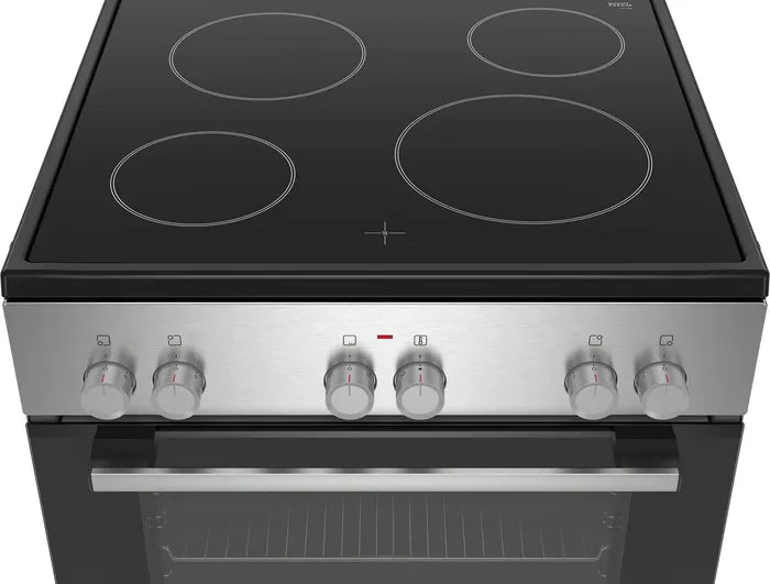 Load image into Gallery viewer, Bosch Series 2 Free-standing Electric Cooker HKL060070M Stainless Steel
