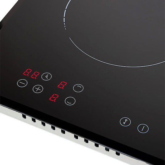 Millen 30cm Built-in Electric Hob MEH 301 BL 2 Heating Zones 3000W, 3 Year Warranty