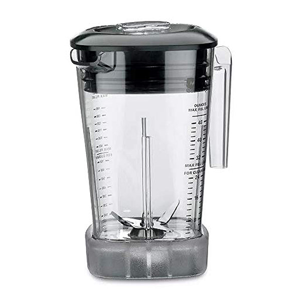 Load image into Gallery viewer, Waring CAC89 64oz Clear Copolyester Blender Jar with Blending Assembly and Lid for Commercial Blenders
