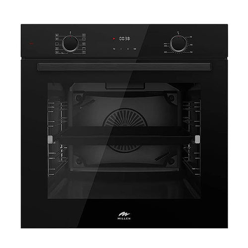 Millen 60cm Built-in Electric Oven MEO 6004 BL 10 Cooking Modes 3260W, 3 Year Warranty