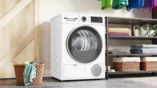 Bosch Series 4 Heat Pump Tumble Dryer WQG24200GC 9 Kg White