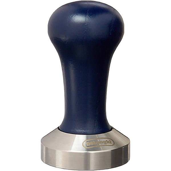 Load image into Gallery viewer, De&#39;Longhi DLSC058 Coffee Tamper, Stainless Steel Base with Natural Wood Handle, 51mm Diameter
