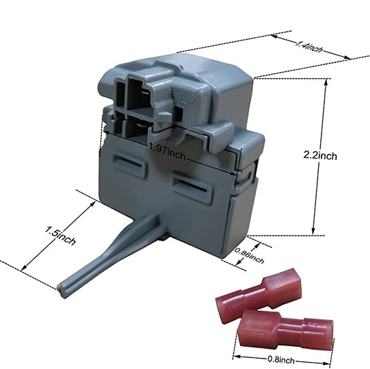 Refrigerator Relay and W10662129 Overload