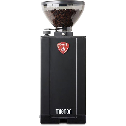 Eureka Mignon Specialita 55mm Flat Steel Burr Black Espresso Grinder