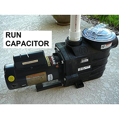 Load image into Gallery viewer, 55 + 5 MFD Capacitor Micro Farad 370 or 440 Volt Dual Run Round Capacitor
