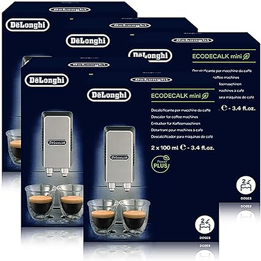 Delonghi EcoDecalk Descaler DLSC101 - 5513295981 Mini 100ml for Coffee Machine Cleaning